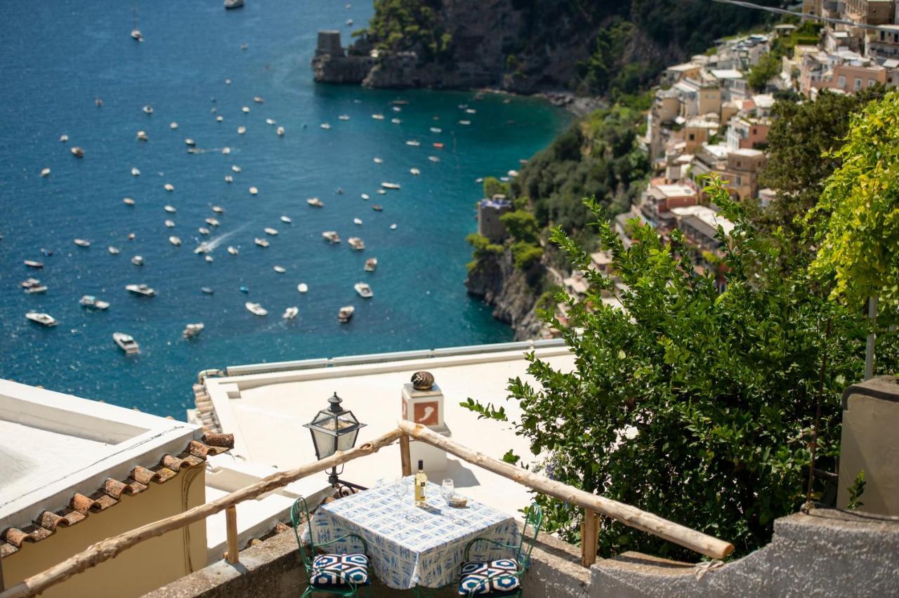Appartement Aria Di Mare,Near Elevator, Few Steps, Parking, Garden à Positano Extérieur photo